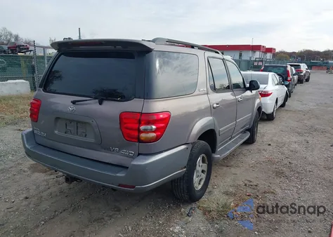 2002 Toyota Sequoia Limited V8 from USA, damaged, VIN 5TDBT48A22S129636